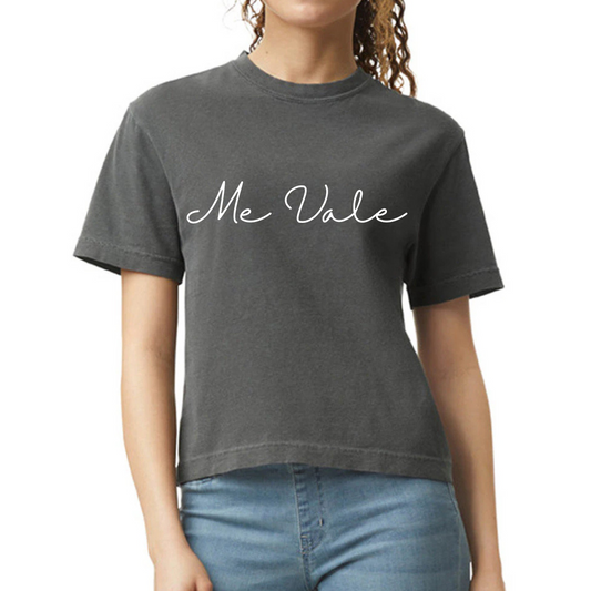 Me Vale cropped tee
