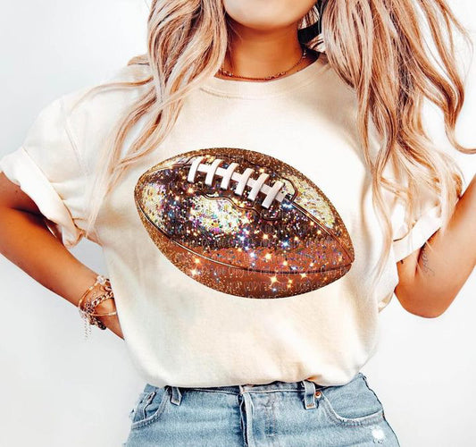 Sparkle my football tee